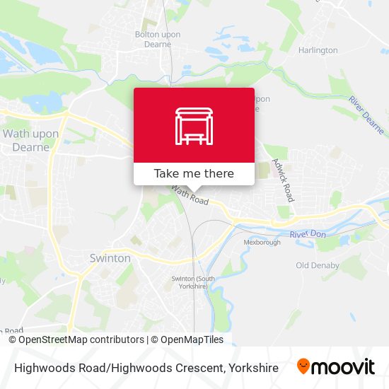 Highwoods Road / Highwoods Crescent map