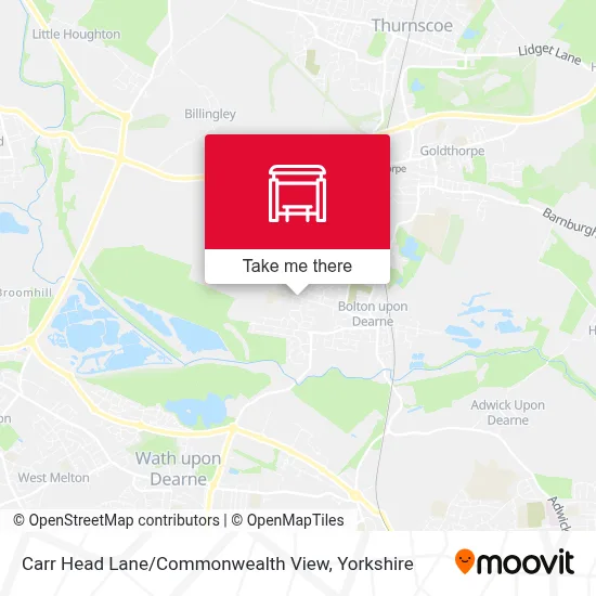 Carr Head Lane / Commonwealth View map