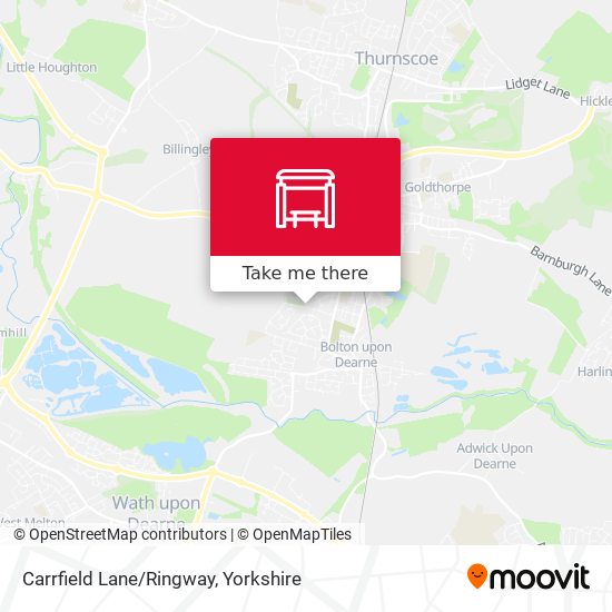 Carrfield Lane/Ringway map
