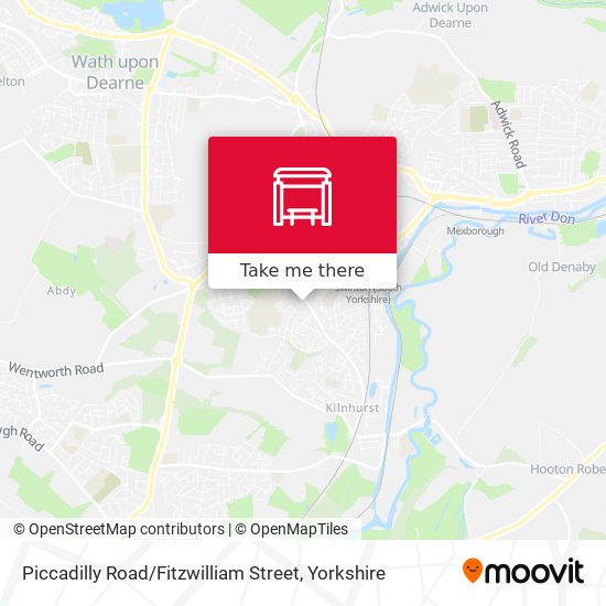 Piccadilly Road / Fitzwilliam Street map