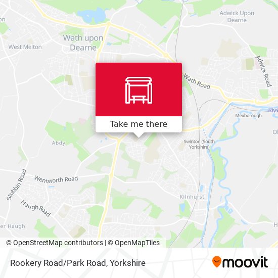 Rookery Road/Park Road map