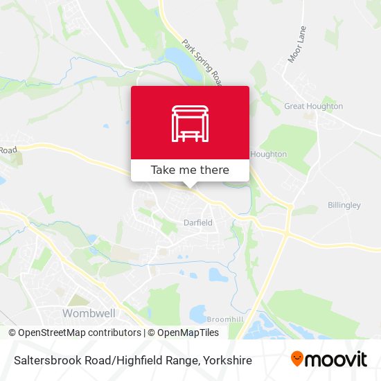 Saltersbrook Road / Highfield Range map