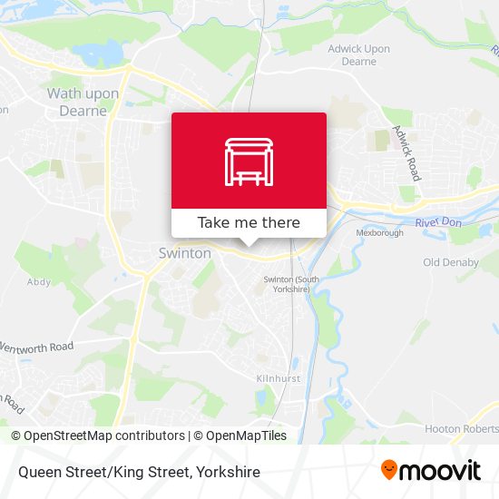 Queen Street/King Street map