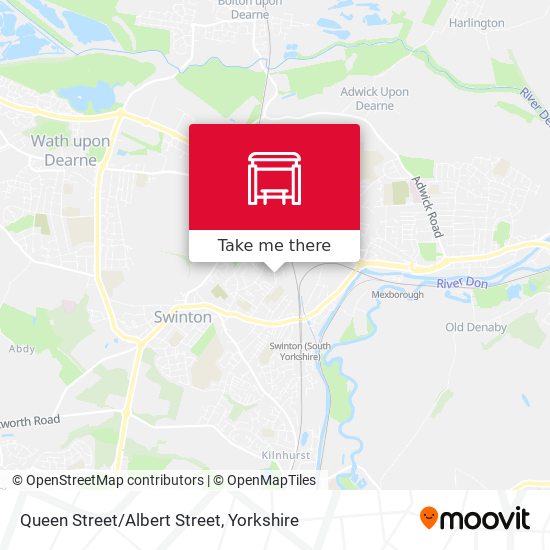 Queen Street/Albert Street map