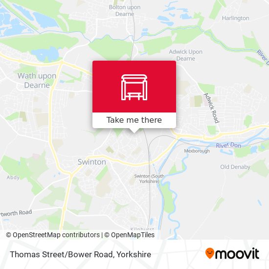 Thomas Street/Bower Road map