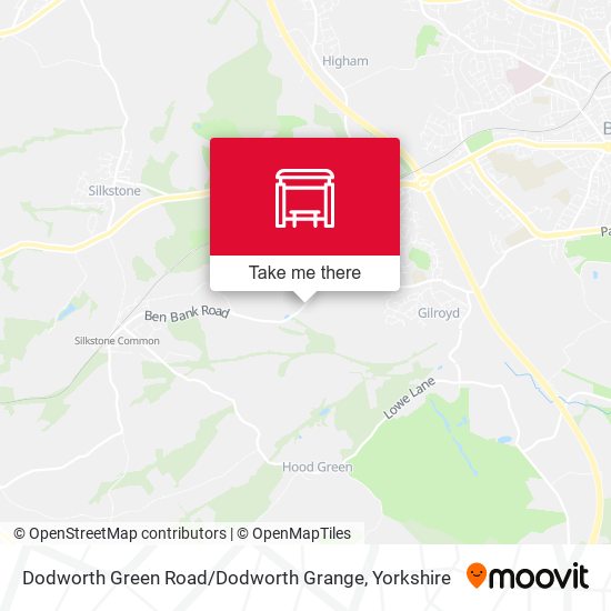 Dodworth Green Road / Dodworth Grange map