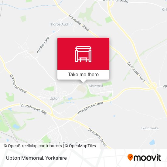 Upton Memorial map