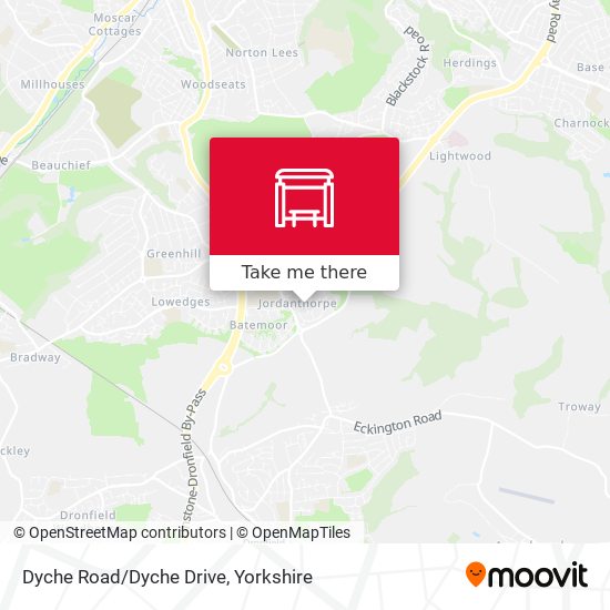 Dyche Road/Dyche Drive map