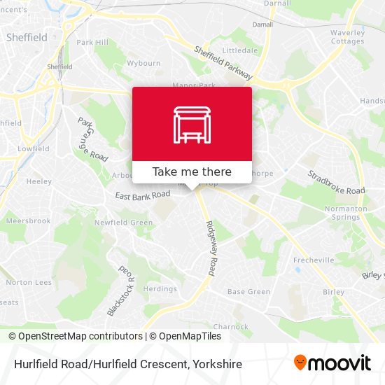Hurlfield Road / Hurlfield Crescent map