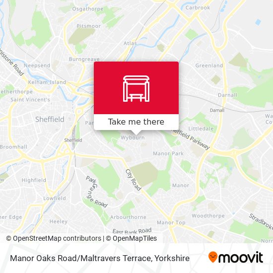 Manor Oaks Road / Maltravers Terrace map