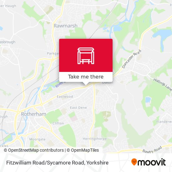 Fitzwilliam Road/Sycamore Road map