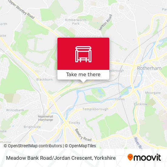 Meadow Bank Road / Jordan Crescent map