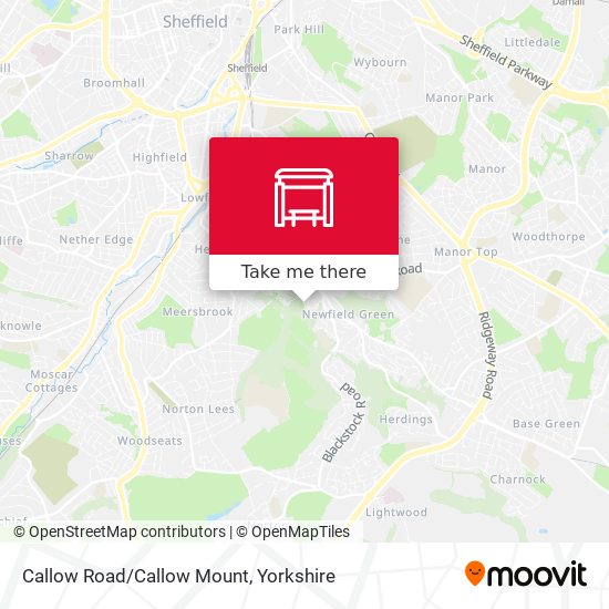 Callow Road/Callow Mount map