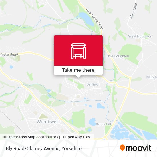 Bly Road/Clarney Avenue map