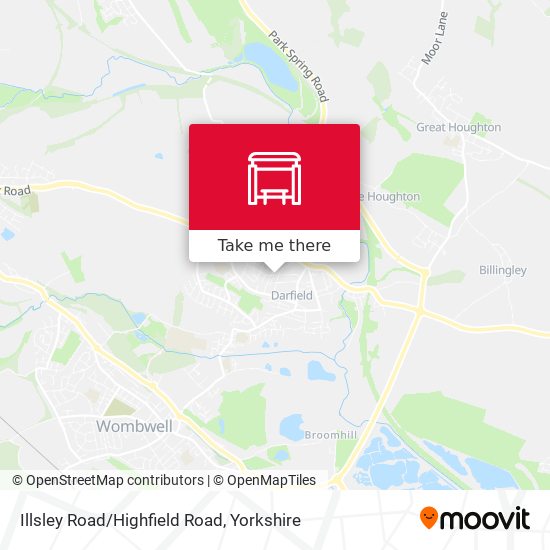 Illsley Road/Highfield Road map