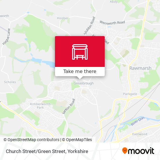 Church Street/Green Street map
