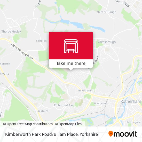 Kimberworth Park Road / Billam Place map