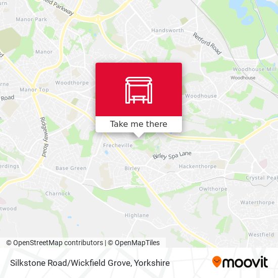 Silkstone Road/Wickfield Grove map