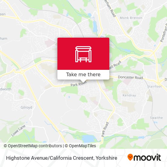 Highstone Avenue / California Crescent map