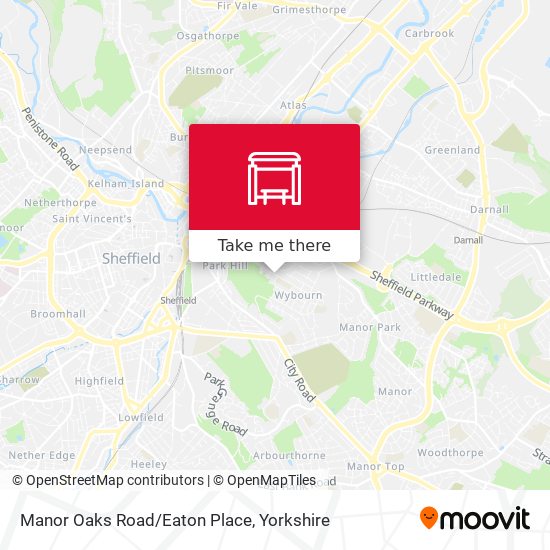 Manor Oaks Road/Eaton Place map