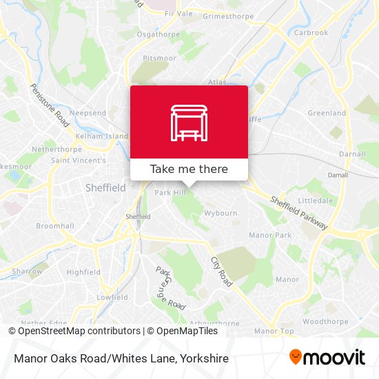 Manor Oaks Road/Whites Lane map