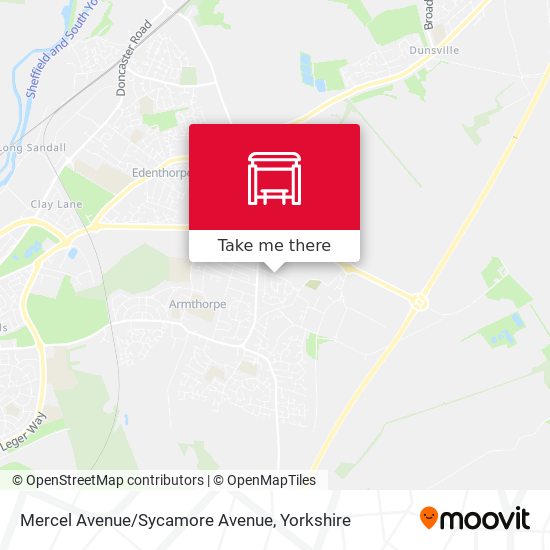 Mercel Avenue/Sycamore Avenue map