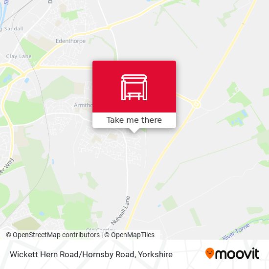 Wickett Hern Road/Hornsby Road map