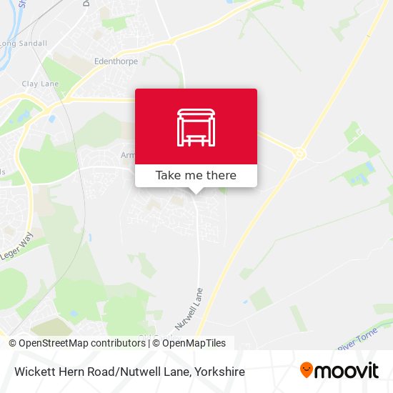 Wickett Hern Road/Nutwell Lane map