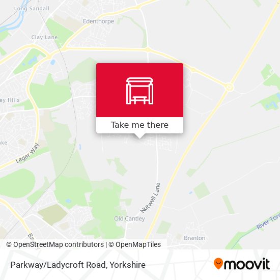 Parkway/Ladycroft Road map