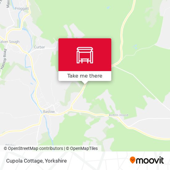 Cupola Cottage map