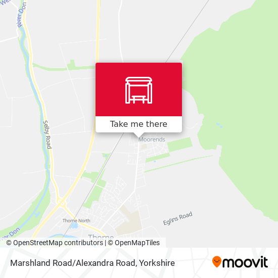 Marshland Road/Alexandra Road map