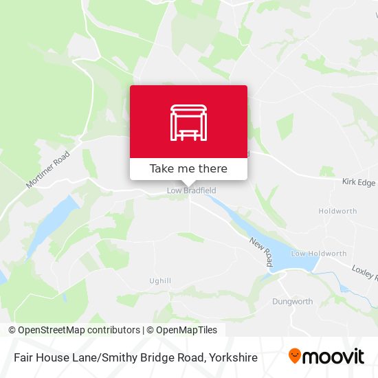 Fair House Lane / Smithy Bridge Road map
