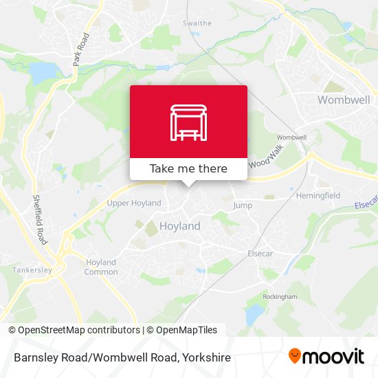 Barnsley Road/Wombwell Road map