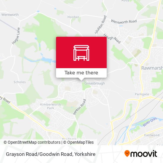 Grayson Road/Goodwin Road map