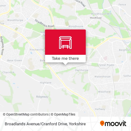 Broadlands Avenue / Cranford Drive map