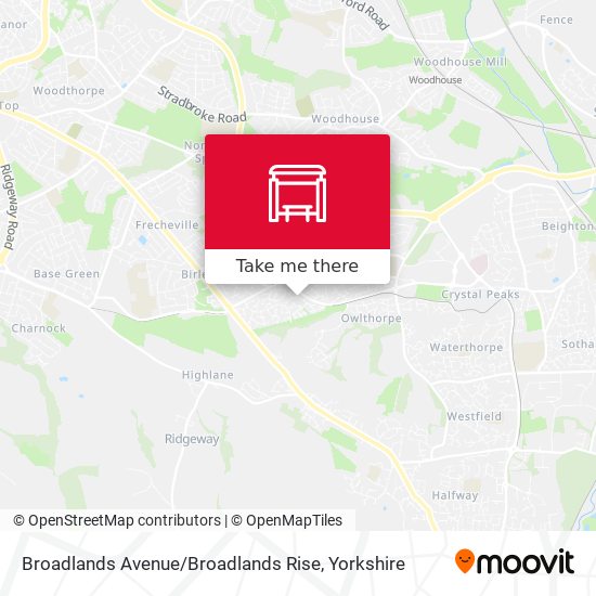 Broadlands Avenue / Broadlands Rise map