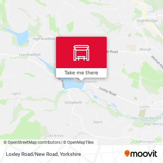 Loxley Road/New Road map