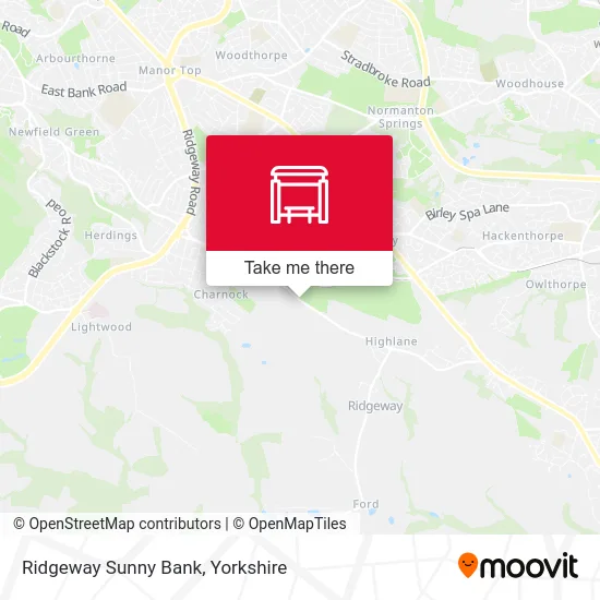 Ridgeway Sunny Bank map