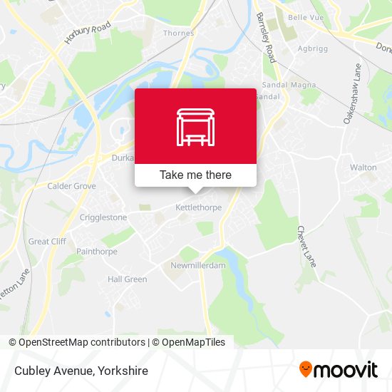 Cubley Avenue map