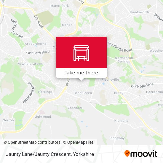 Jaunty Lane/Jaunty Crescent map