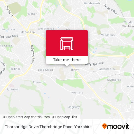 Thornbridge Drive / Thornbridge Road map