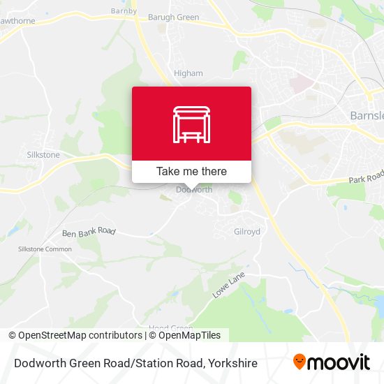 Dodworth Green Road / Station Road map