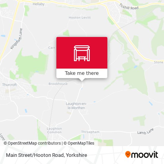 Main Street/Hooton Road map
