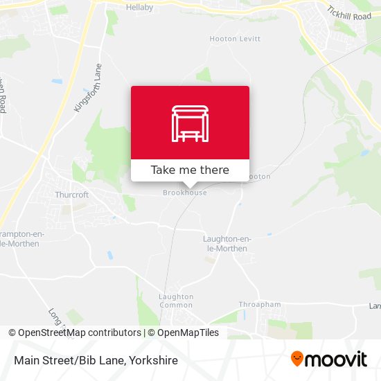 Main Street/Bib Lane map