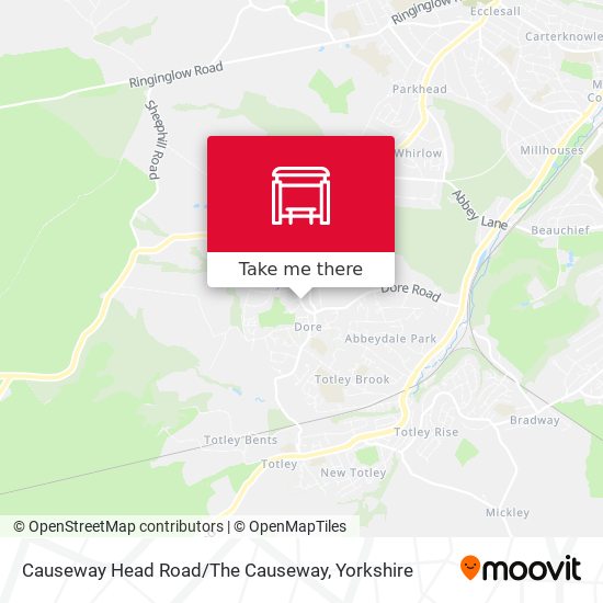Causeway Head Road / The Causeway map