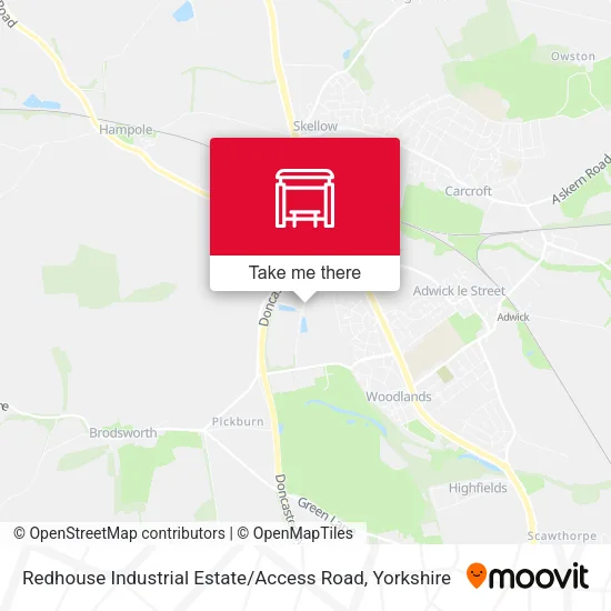 Redhouse Industrial Estate / Access Road map