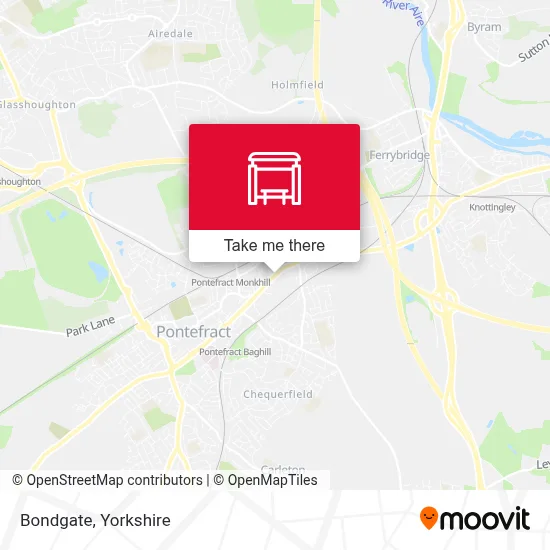 Bondgate map