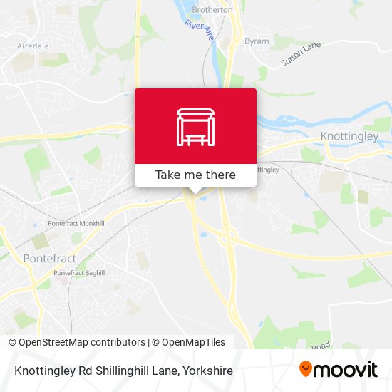 Knottingley Rd Shillinghill Lane map