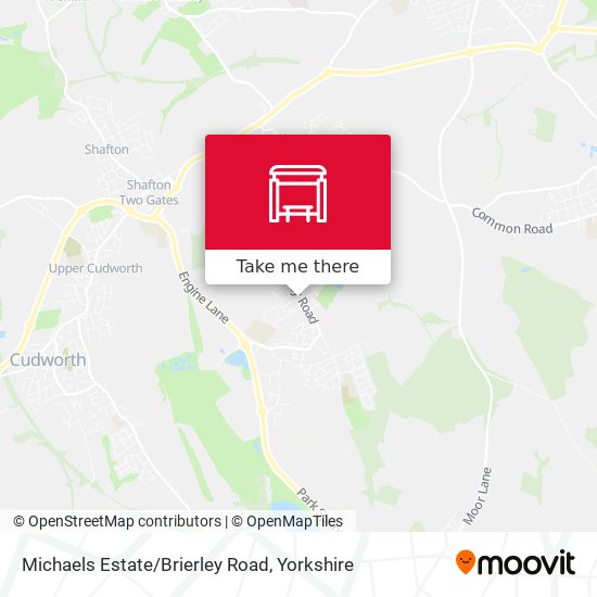 Michaels Estate/Brierley Road map