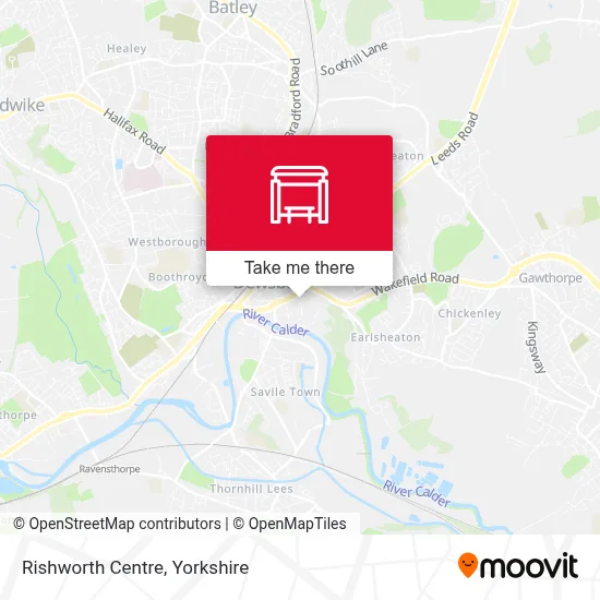 Rishworth Centre map